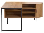 Eckschreibtisch SOLARI 140 cm 140 cm Hellbraun_1045904