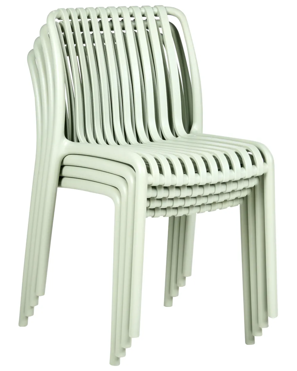 Gartenstuhl 4er Set ARICCIA Hellgrün_988786