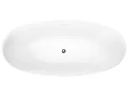 Freistehende Badewanne KOLLPA 168 x 81 cm Weiß_1071266