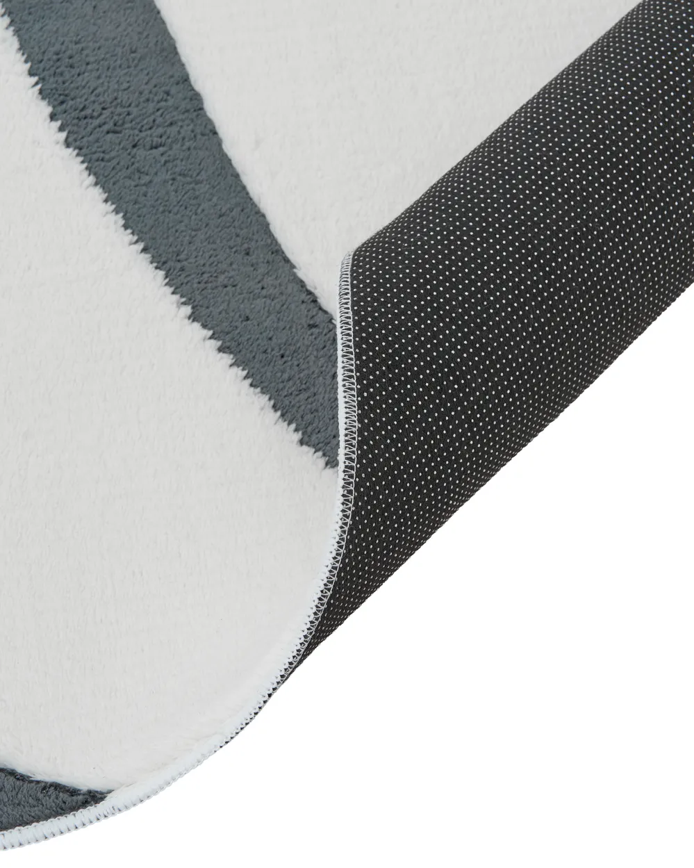 Rug HARTZ Grey/ White 160 x 230 cm_1101395