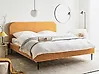 Bett mit Lattenrost Cord FLAYAT 180 x 200 cm Orange
