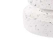 Miza za shranjevanje BIVONGI 30 cm 30 cm Beli teraco_1192763