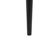 Ausziehbarer Esstisch MALDON Schwarz 160/200 cm 90 cm_793917