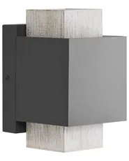 LED Außenwandleuchte 2er Set TIMOK Schwarz_1099996