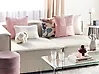 Dekokissen 2er Set MILLET 43 x 43 cm Cord Rosa Geometrisches Muster