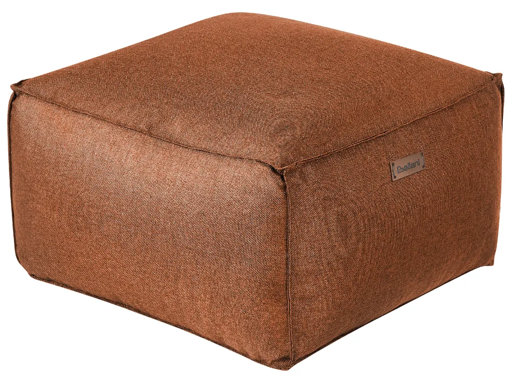Pouf BOULDER Goldbraun