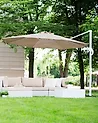 Ampelschirm 300 cm SAVONA Dunkelbeige