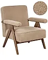 Sessel EVJE Bouclé Beige