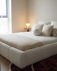 Bed Fabric ORVILLE 160 x 200 cm (EU King Size) Off-White_1047228