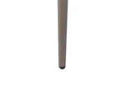 Garten Ecksofa mit Tisch 3-Sitzer LEFFE Metall Beige linksseitig_1045298