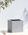 Blumenkübel PAROS 30 cm Hellgrau