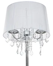 Floor Lamp EVANS Metal White_850432