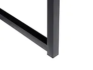 Pisalna miza za domačo pisarno z nadgradnjo ZYRA 110 cm 50 cm Črna_1191694
