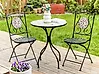 Bistro Table CASARIO 60 cm 60 cm Black
