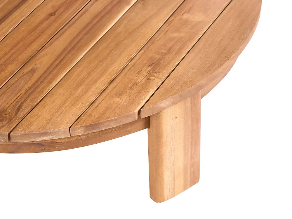 Outdoor Couchtisch ARZELLO  135 cm 90 cm Akazienholz Braun_1163933