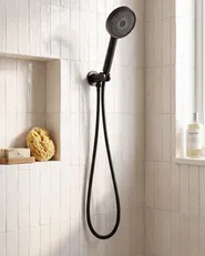 Duschkopf mit Schlauch UYUCA 4-Funktionen Schwarz_988192