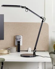 LED Desk Lamp GRUS with Dimmer Metal Black_855117