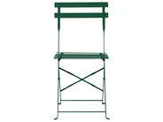 Bistro Set klappbar FIORI Metall Dunkelgrün_906085