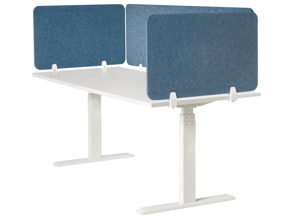 Desk Screen SPLIT 80 x 50 cm Blue_1055920