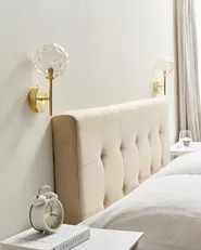 Wandlampe 2er Set ANADYR Glas Beige_943013