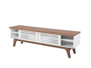 TV Stand DETROIT Brown/ White_732747
