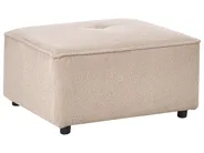 Ottomane AXEBO Bouclé Beige_1076011