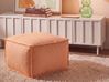 Pouf SHERALI Baumwolle Orange