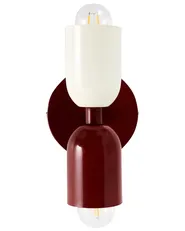 Wandlampe 2er Set TOPI Metall Rot_987501