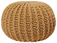 Pouf CONRAD Baumwolle Senfgelb_700208