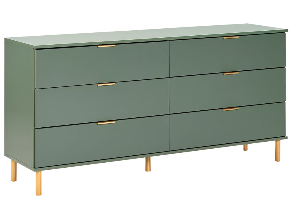 Ladekast 6 lades WALPOLE Groen