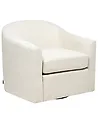Drehsessel MAGNOR Stoff Hellbeige