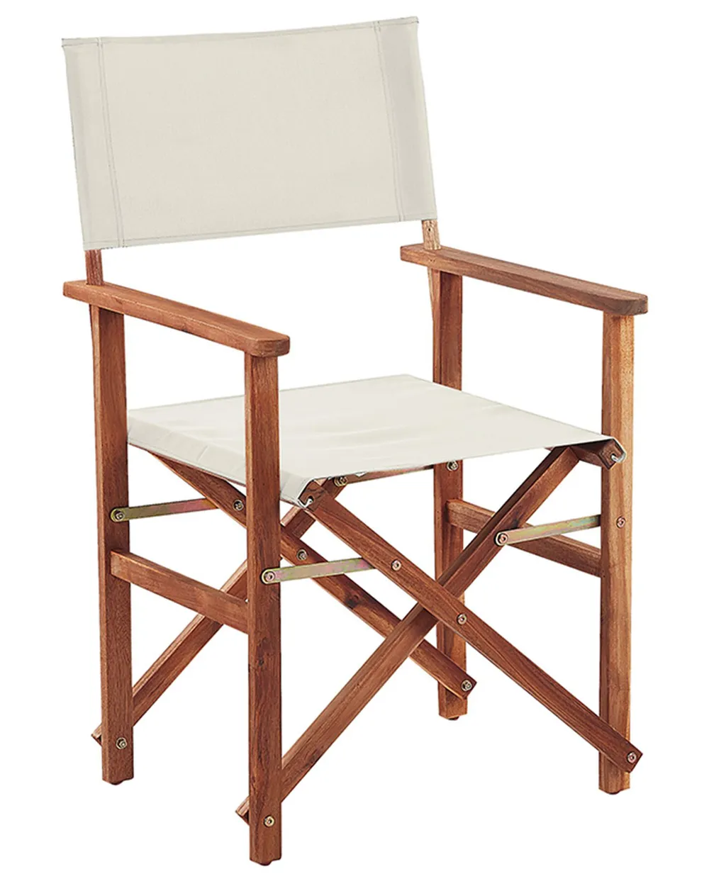 Set of 2 Garden Chairs CINE Acacia Wood Light Green_819072