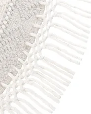 Rug BALTALAR Beige ø 140 cm Wool_856542