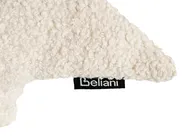 Dekokissen 3er Set WINTERLAND 30 x 35 cm 45 x 25 cm Bouclé Hellbeige Weihnachtsmotiv_1033019