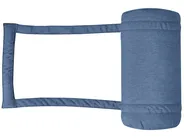 Outdoor Sitzkissen 6er Set JAVA/AMANTEA PREMIUM 50 x 71 cm Blau_1070801
