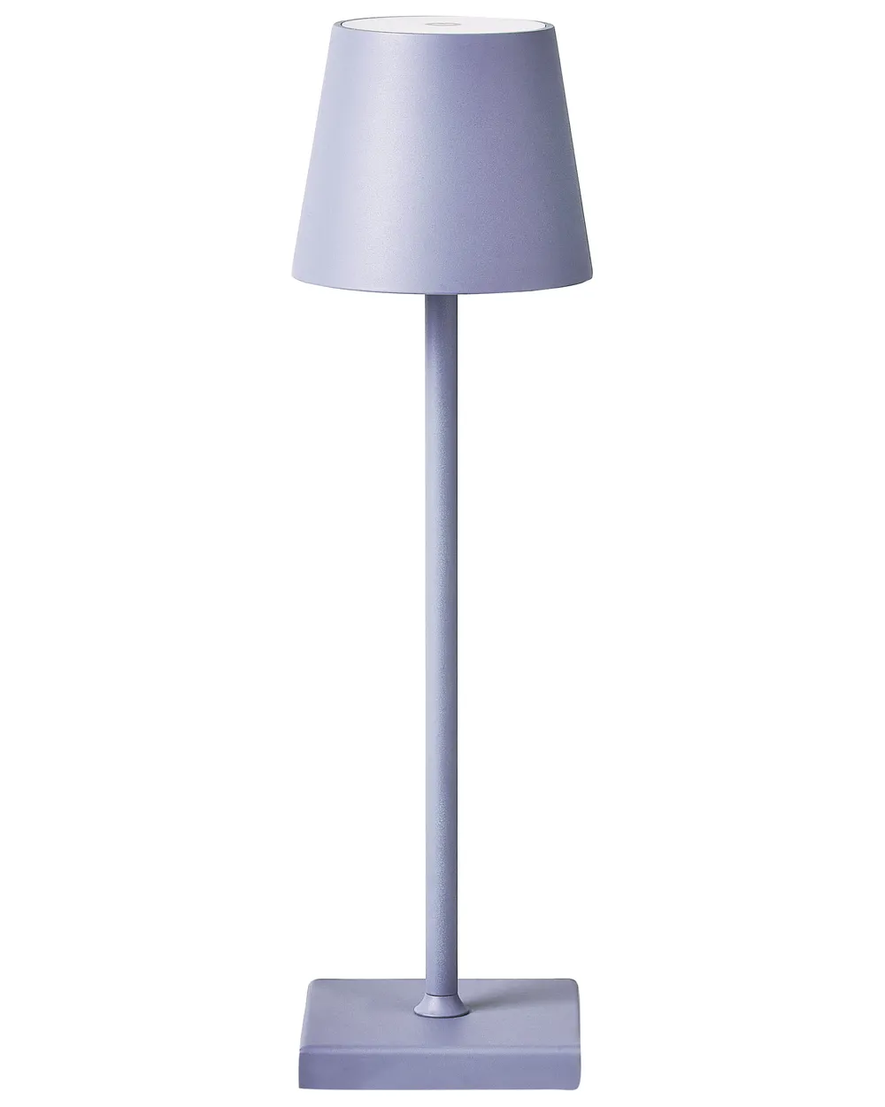Kabellose LED Tischlampe BACEIRO Metall Hellviolett