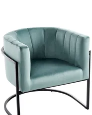 Sessel LARVIK II Samtstoff Mintgrün_952141