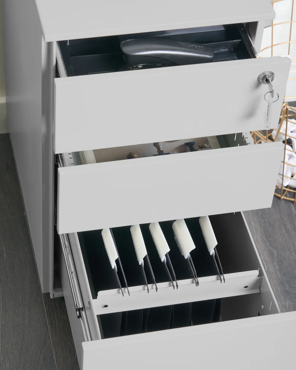 Büroschrank BOLSENA Metall Hellgrau_1037709