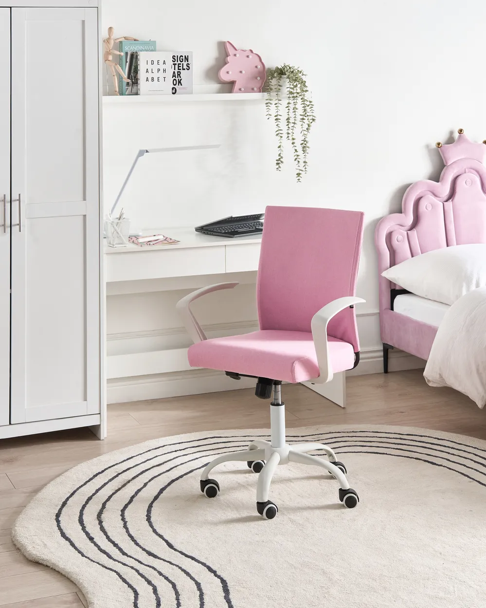 Office Chair MODRA Pink_1053079