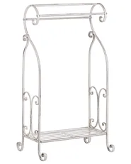 Handtuchständer LINARES Metall Weiß_790927