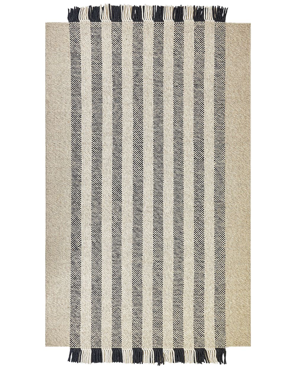Rug TACETTIN White 160 x 230 cm Wool