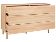 6 Drawer Chest SHARPE Light Brown_916282