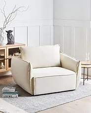 Sessel KUNES Stoff Beige_1150956