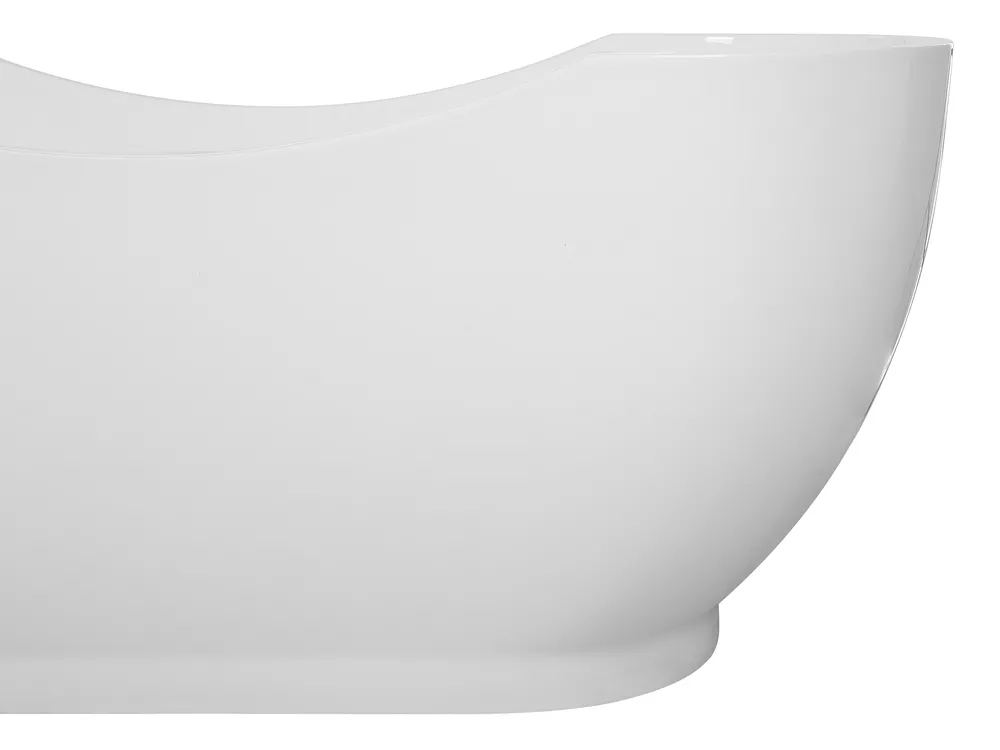 Freistehende Badewanne BAYLEY 170 x 77 cm Weiß_717583
