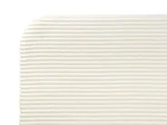 Bett mit Lattenrost Cord FLAYAT 160 x 200 cm Cremeweiß_967687