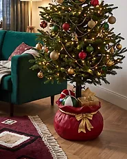 Weihnachtsbaumständer PUTIKKO 38 cm Geschenkesack Rot_1185097