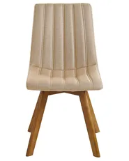 Set of 2 Dining Chairs CALGARY Sand Beige_800054