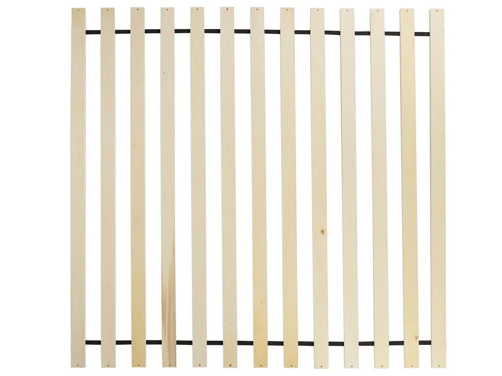 Bed without Headboard Wood ANTRAS 160 x 200 cm (EU King Size) Light Brown_1032887