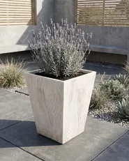 Blumenkübel BAIHE 42 cm Hellbeige_1049868