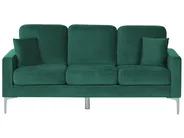 Sofa 3 Seater GAVLE Velvet Emerald Green_813719